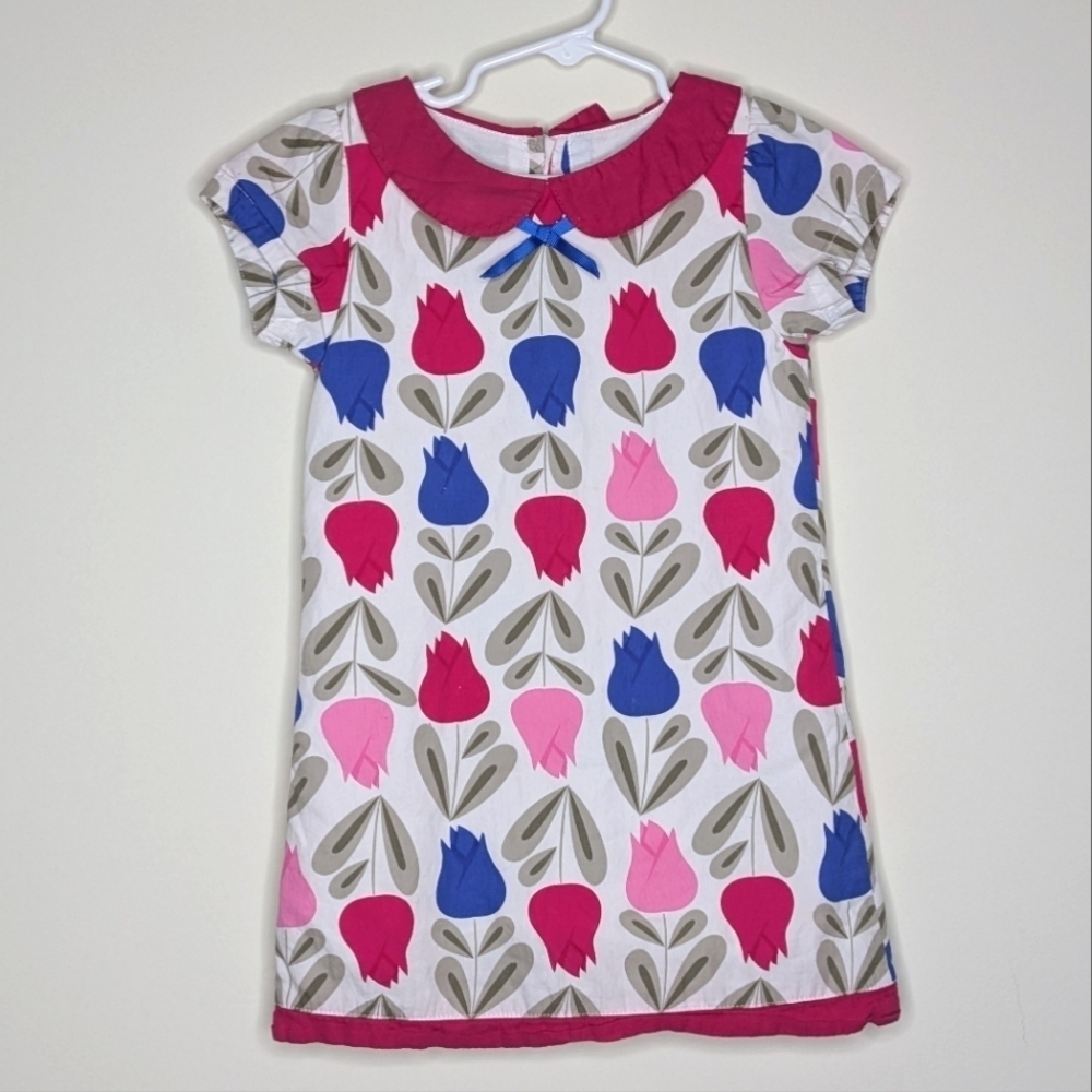 Pumpkin Patch Tulip Flower Dress 4
